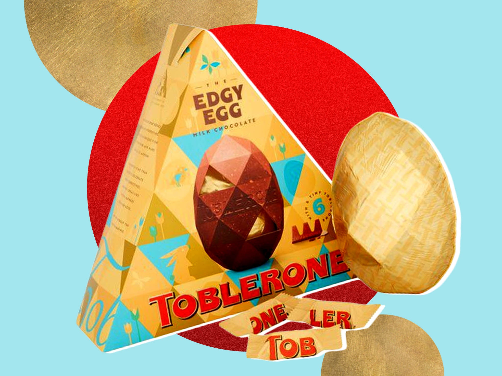 Toblerone easter store egg